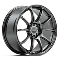 JSR ST10 Shadow Chrome wheel — 10-spoke step-lip flow-formed JDM
